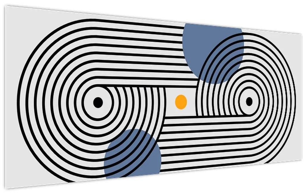 Tablou - Abstracție minimalistă N⁰3 (120x50 cm)