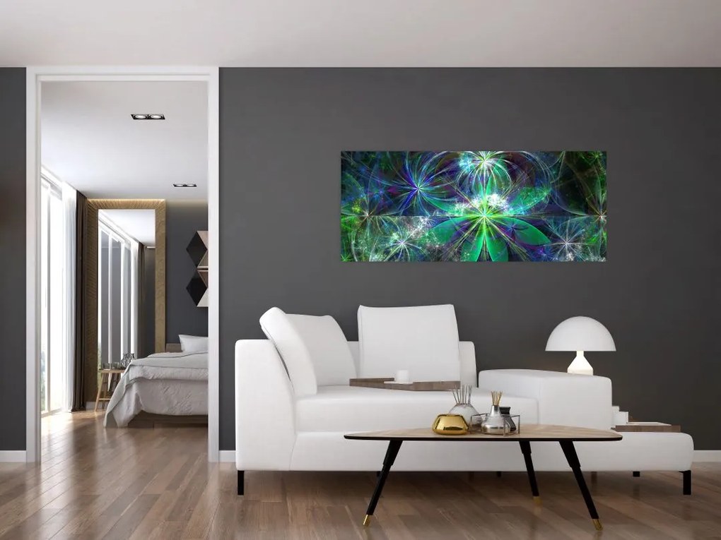 Tablou - Forme geometrice abstracte (120x50 cm)