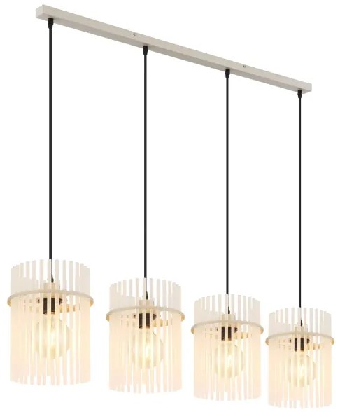 Globo 15698-4HB - Lustră suspendată pe cablu GORLEY, 4xE27/60W/230V