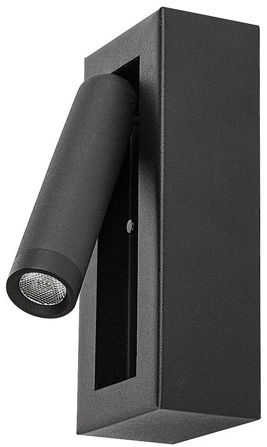 Aplica de perete LED design minimalist Gello negru