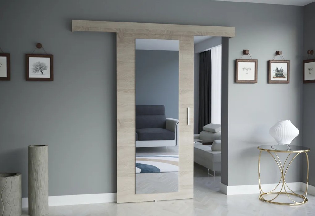 Expedo Usa glisanta FUNES II se zrcadlem, 90x204, alb
