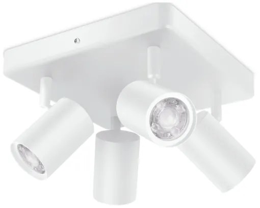 WiZ LED RGBW spot reglabil IMAGEO 4xGU10/4,9W/230V alb Wi-Fi