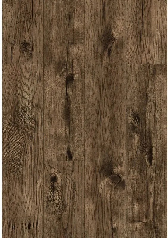 Mexen Orange Beach probă panouri vinil SPC 6,5 mm, suport IXPE 1,5 mm, 4 V-Fugă, Nuc - F1028-S