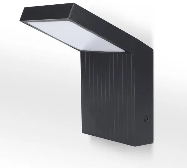 Brilagi - Aplica de exterior LED RIANO, 8W, 230V, antracit, IP65