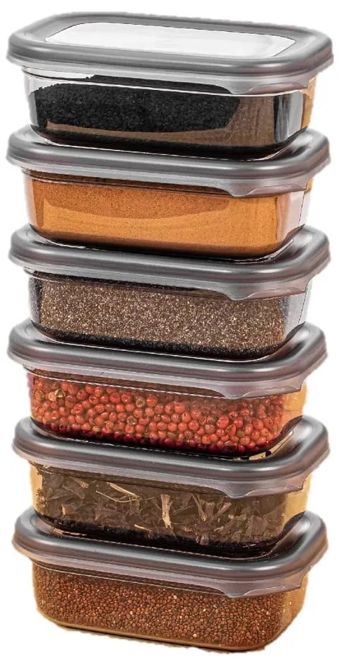 Recipiente 6 buc. pentru alimente – Hermia