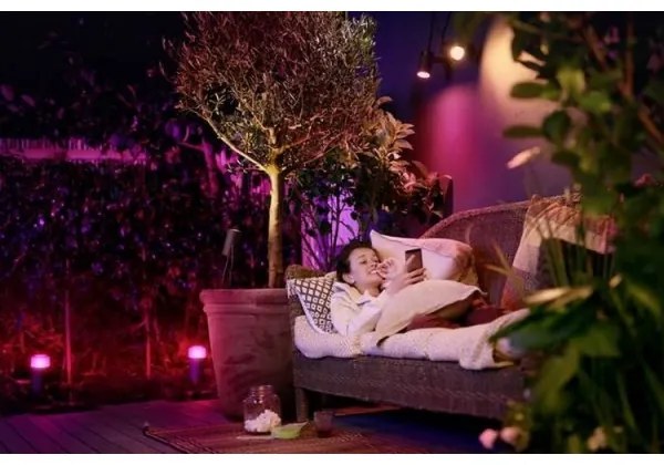 Philips Hue CALLA 17420/30/P7 LED RGB 8W 24V IP65 lampa exterioară dimabilă