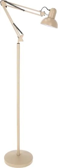 Brilagi - Lampă de podea flexibilă TASKER 1xE27/60W/230V 184 cm bej