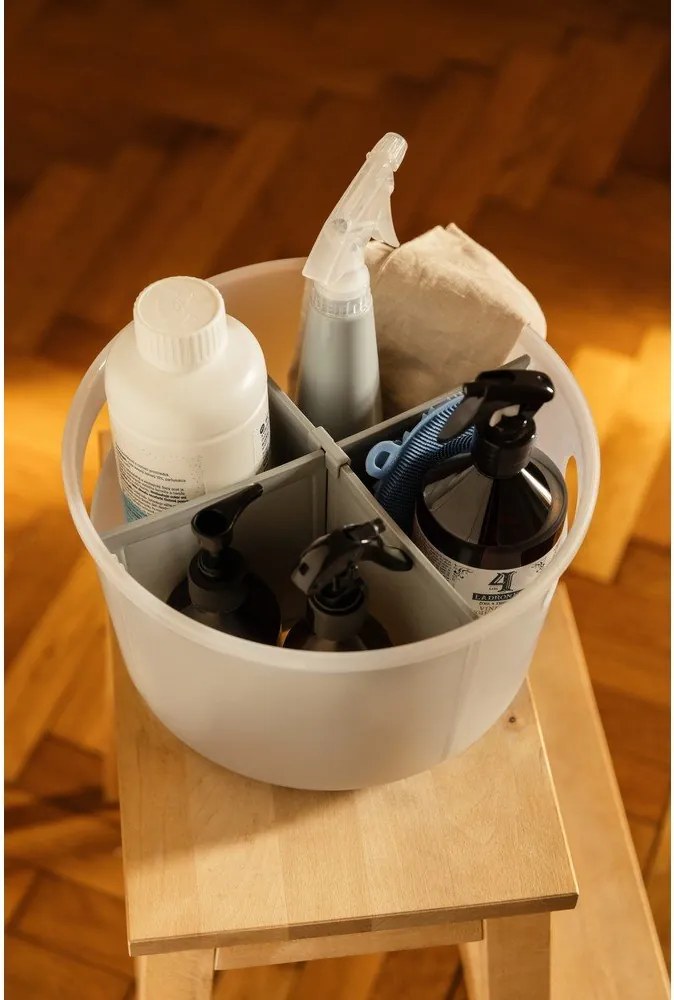 Organizator de baie rotativ din plastic – Casa De Engel