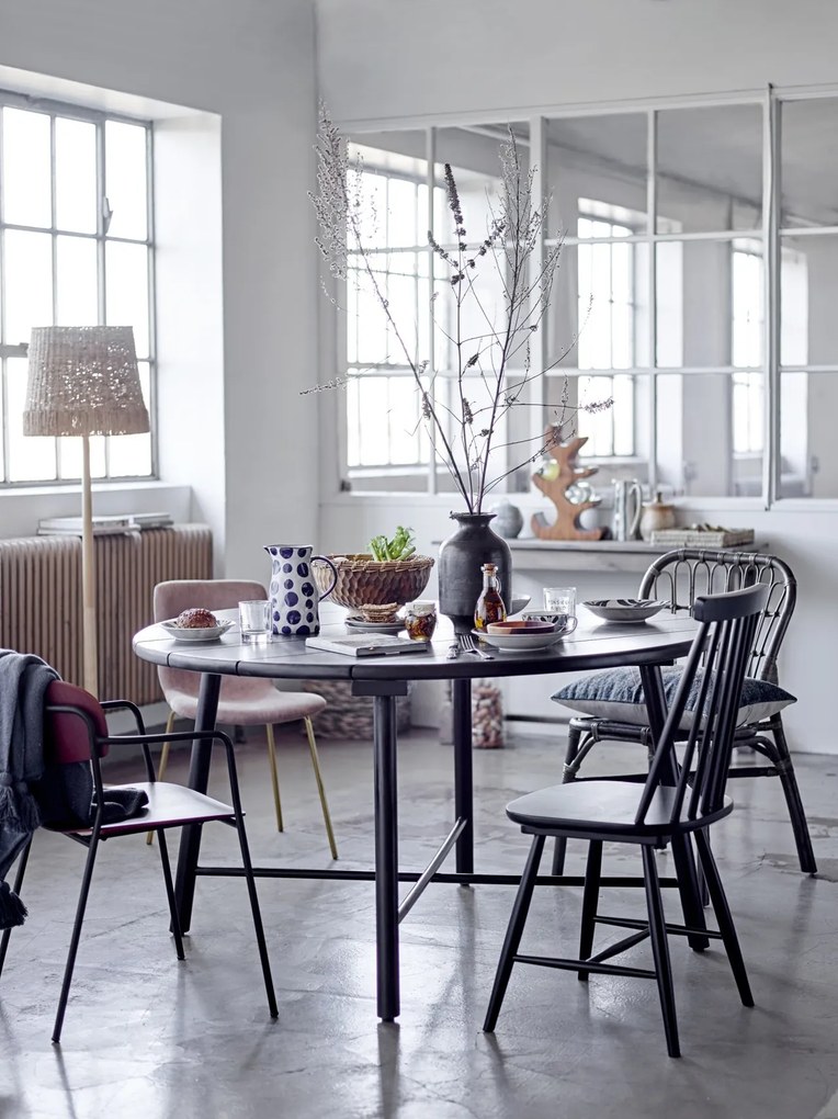 Masă de dining rotundă din lemn de acacia, Ø140 cm, „Lope” – Creative Collection