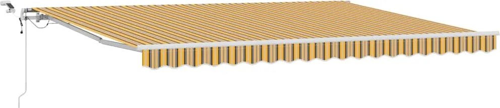 vidaXL Cortina Retractabilă Multicolour 450 × 300 cm