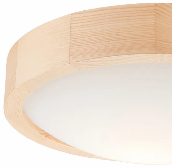 Plafonieră NATURAL SLIM 1xE27/60W/230V ø 27 cm pin