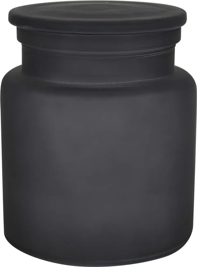 Organizator de baie gri închis pentru dischete demachiante, din sticlă Yoko – Spirella