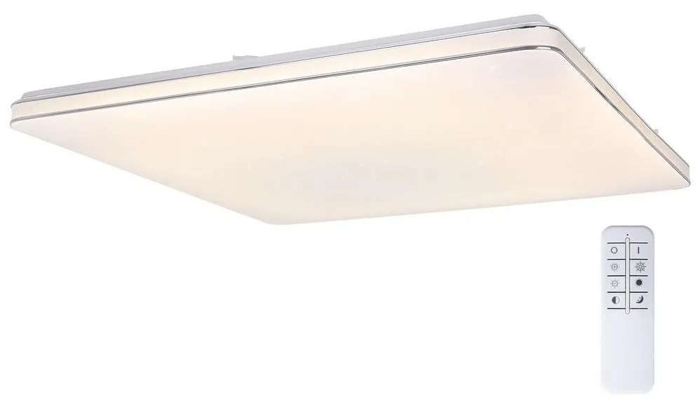 Globo 48406-80 - LED Plafonieră dimmabilă LASSY LED/80W/230V + Telecomandă