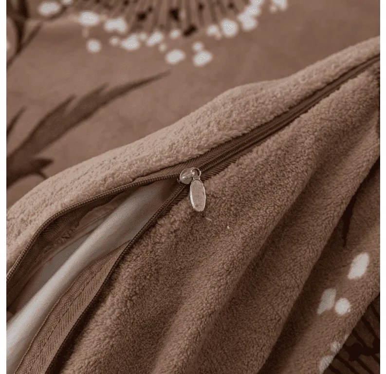 Lenjerie cocolino PAMPELINO maro deschis Dimensiune lenjerie de pat: 70 x 90 cm | 140 x 220 cm