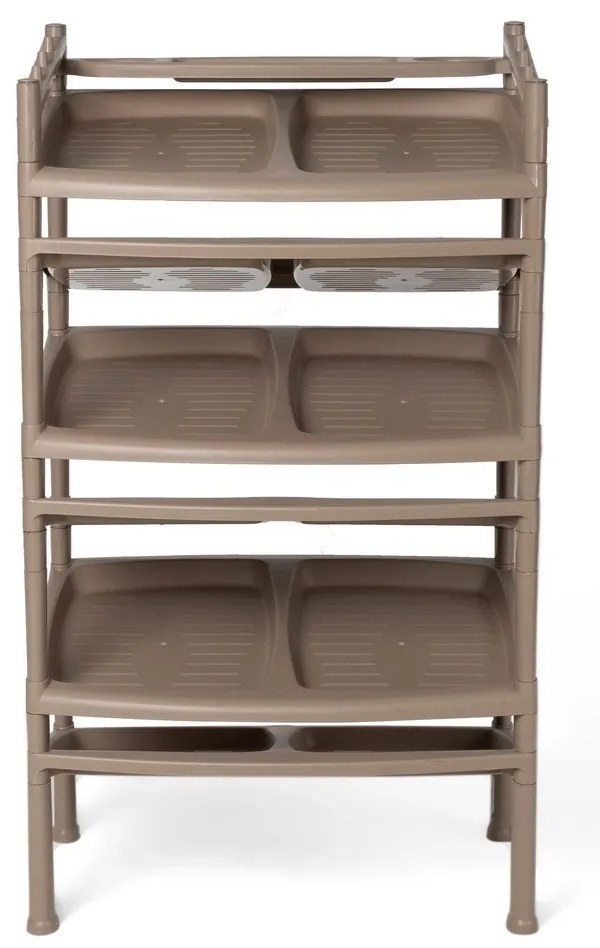 Botnik 6 etaj Brown 52 x 34 x 91 cm