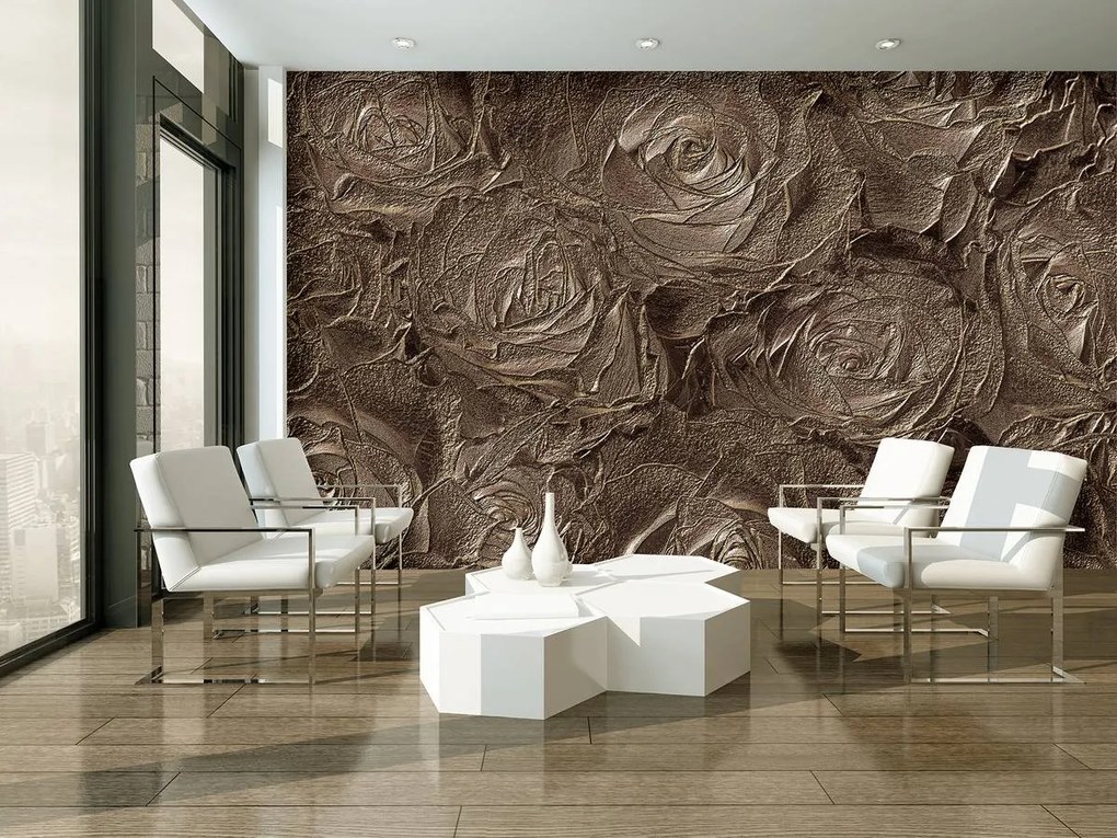 Fototapet - Textura maro (254x184 cm)