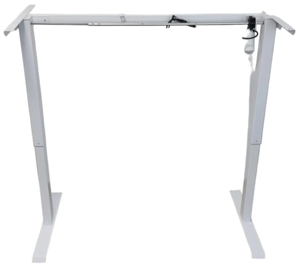 TerrA2DS - cadrul de birou reglabil electric -1 motor (Culoare profil: Alb)