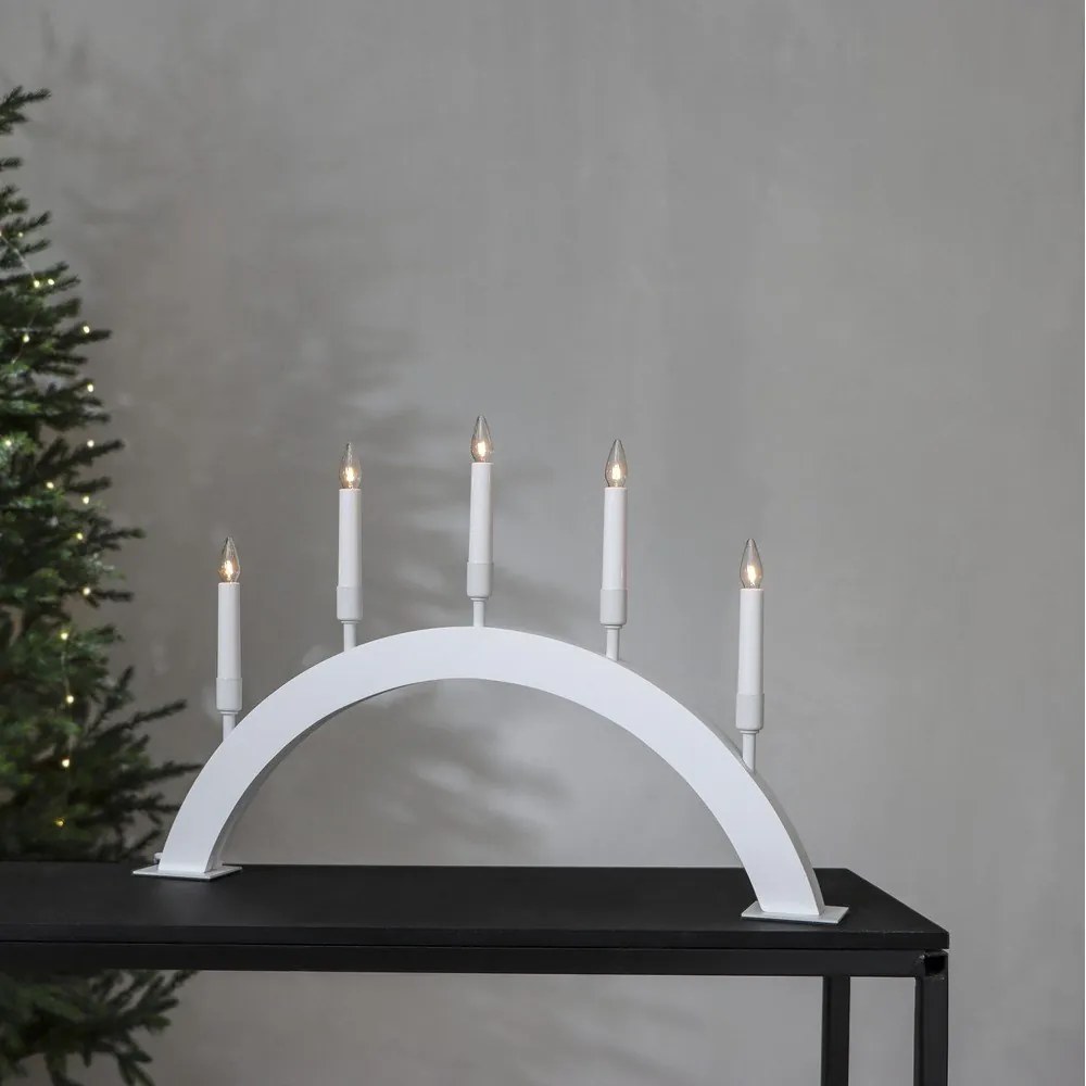 Decorațiune luminoasă de Crăciun albă Vind – Star Trading