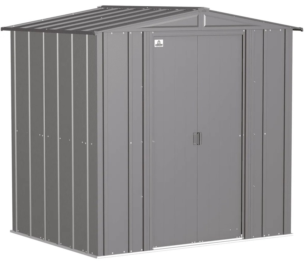 Căsuță de grădină metalică Classic 1,93 x 1,51 m Arrow antracit