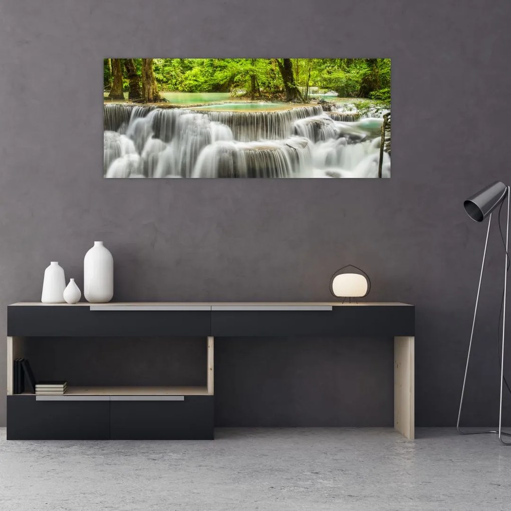 Tablou cu cascade (120x50 cm)