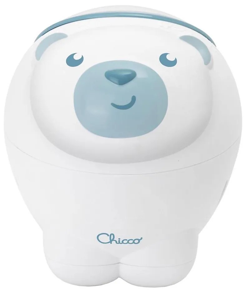 Chicco Proiector copii 2în1 POLAR BEAR, 3xAA, albastru