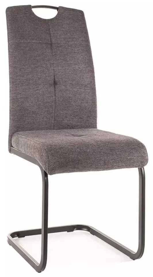 Scaun de bucătărie Axo II, gri închis