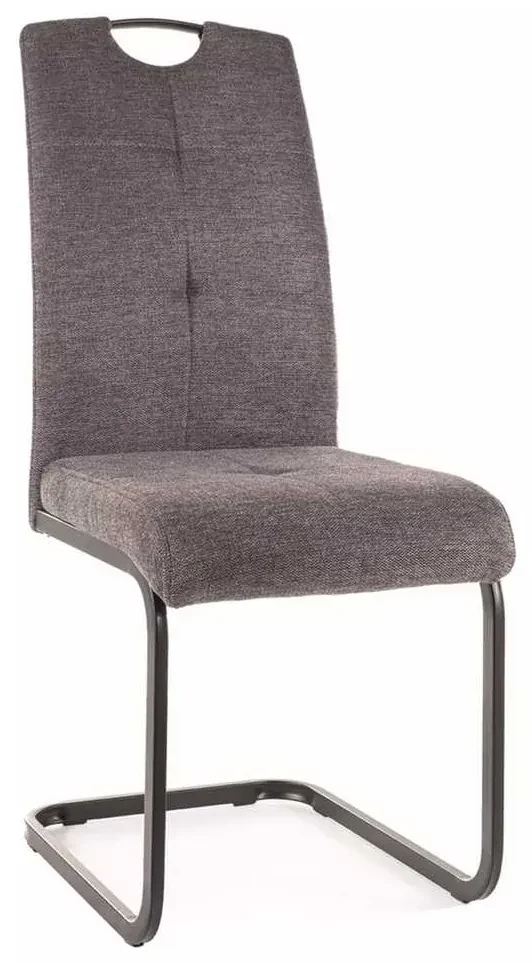 Scaun de bucătărie Axo II, gri închis
