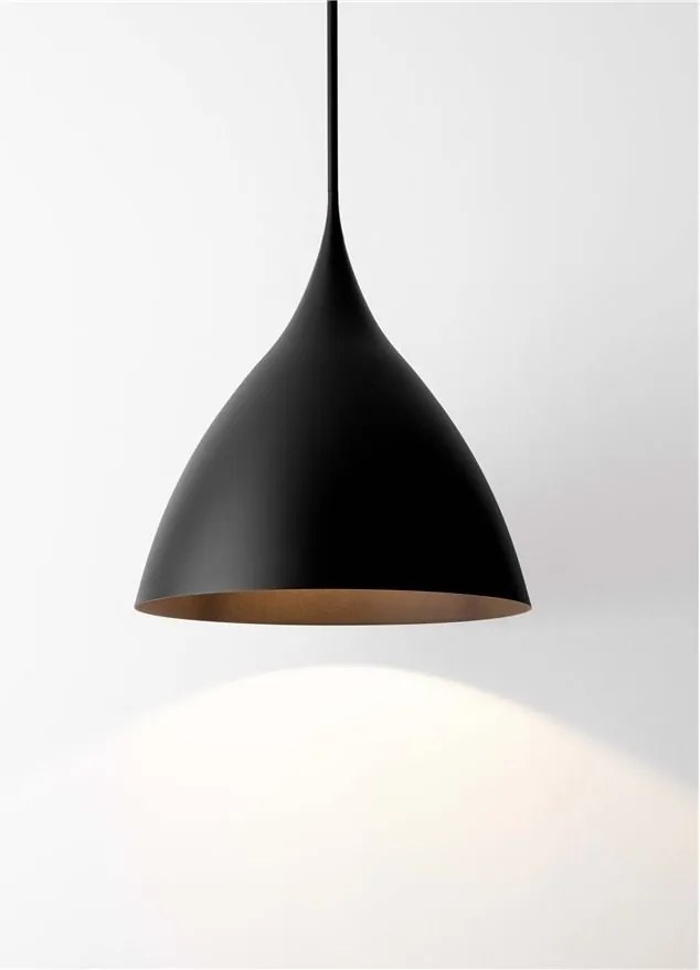 Lustra/Pendul metalic design decorativ SYNTOPIA negru
