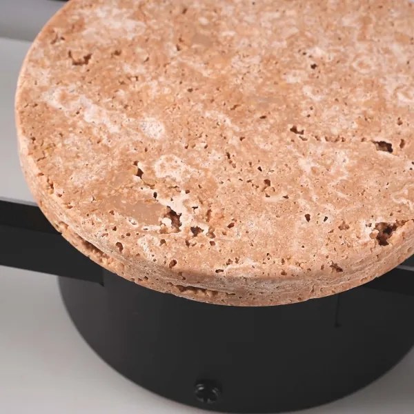 Aplica de perete FLORENTYNA LED/24W/230V 4000K negru/bej