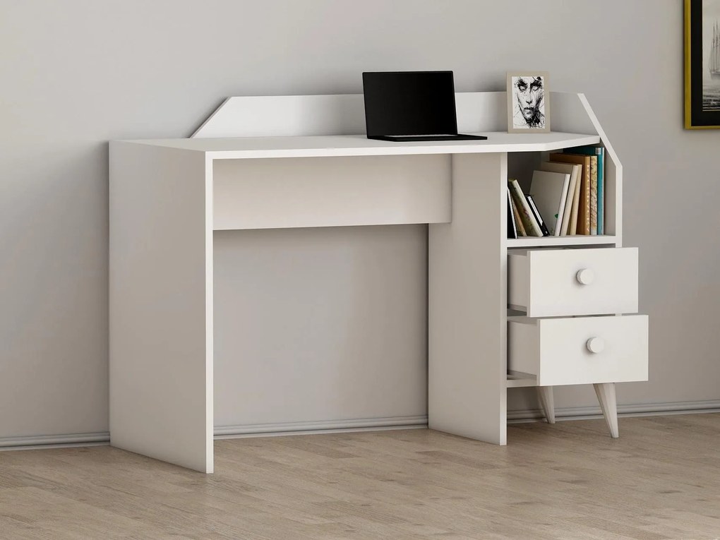 Masă PC Dekube 5 (alb). 1095015