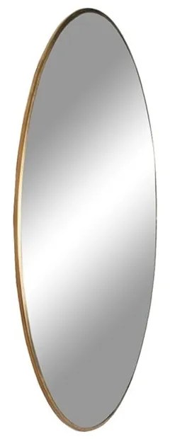 Oglindă de perete cu ramă aurie House Nordic Jersey, ø 40 cm