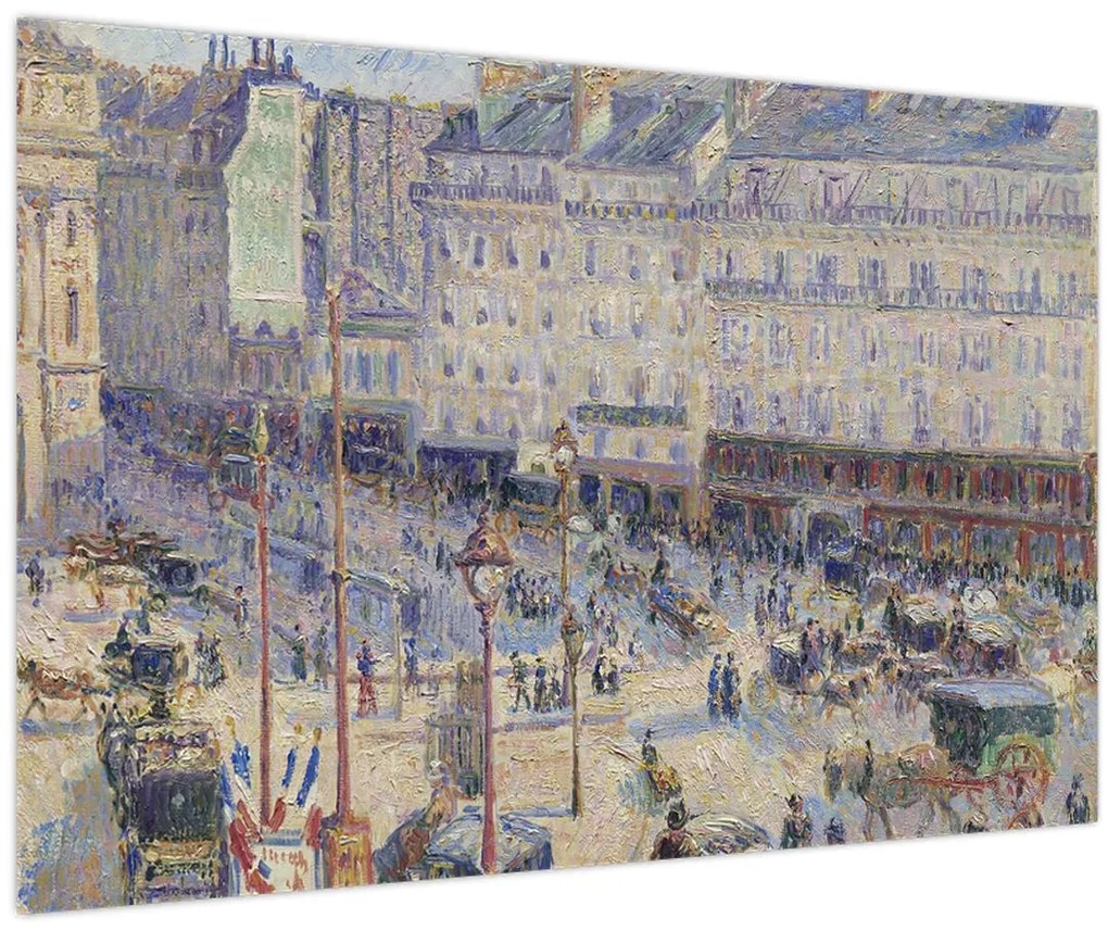 Tablou - Camille Pissarro, The Place du Havre, reproducere (90x60 cm)