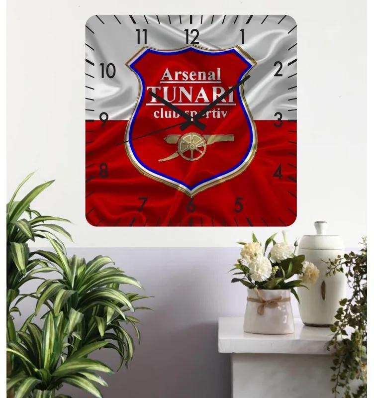 Ceas de perete CS Arsenal Tunari -30x30 cm