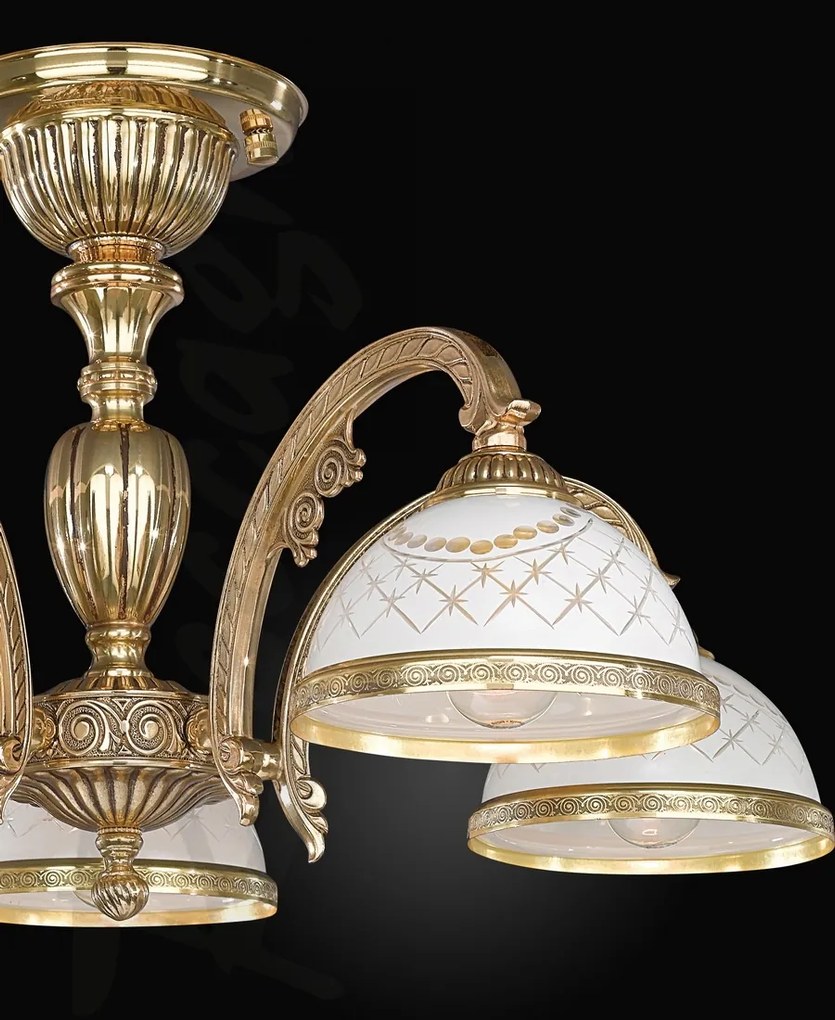 Lustra aplicata clasica cu 5 brate design italian 7102