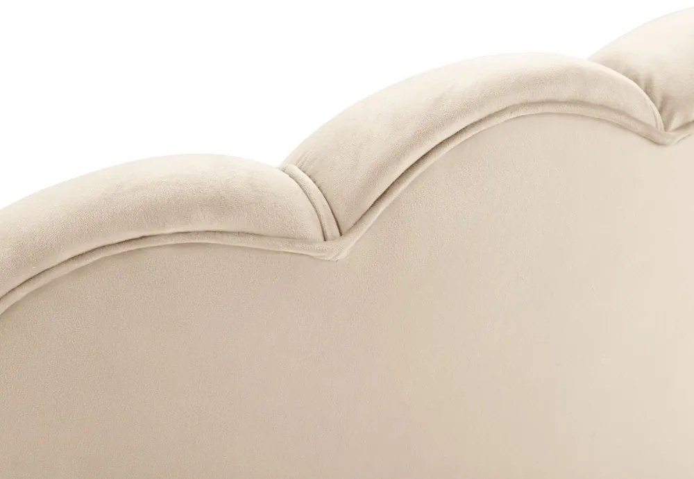 Canapea Kingston 3 locuri catifea L224 cm