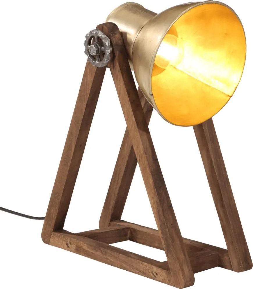 vidaXL Lampă de birou 25 W, alamă antichizată, 30x17x40 cm, E27