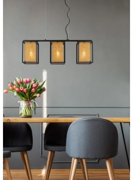 Lucide 21422/03/30 – Lustră LED pe cablu SANSA 3×E27/40W/230V