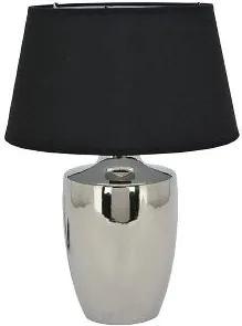 Lampa de masă ArgenT 12x12x25 cm - Argintiu/Negru
