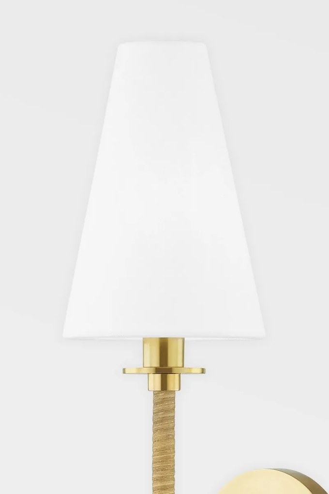 Aplica de perete LUX cu detalii din ratan, Ripley 8700-AGB-CE HVL