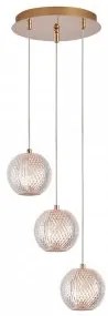 Suspensie 3 becuri G9 BV01-00011 Braytron
