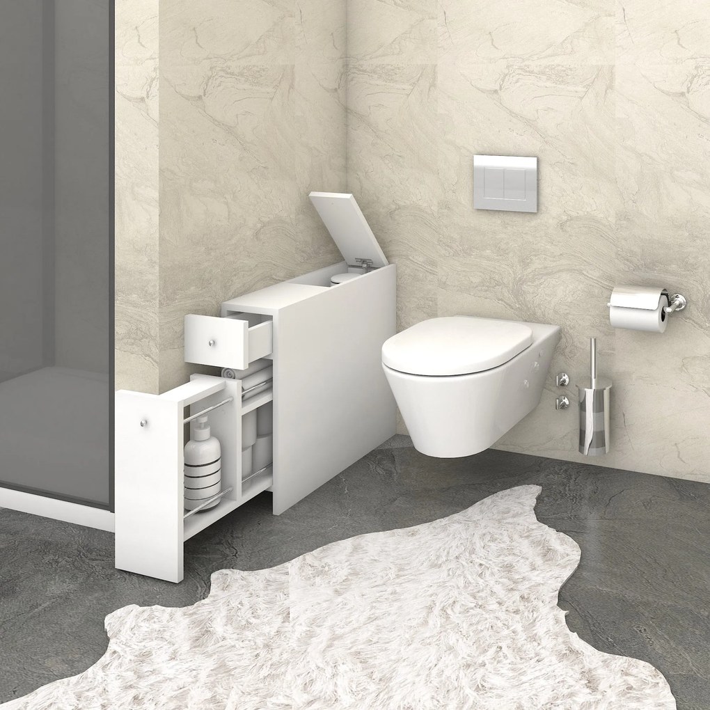 Cabinet de baie Smart - White
