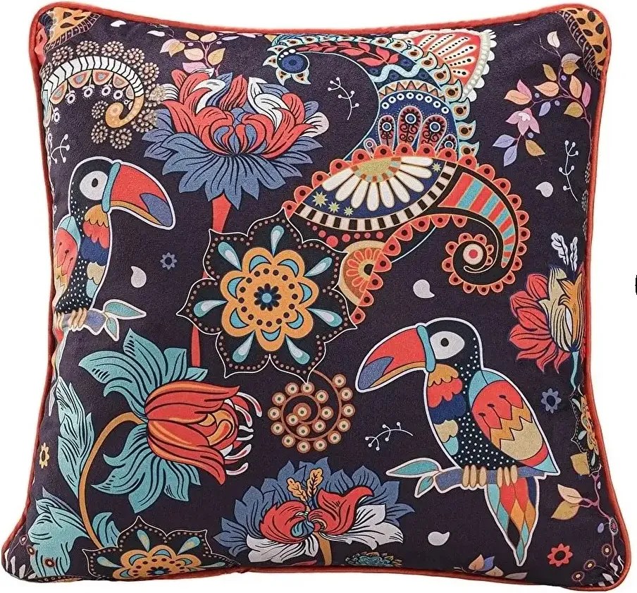 Set fata de perna  decorativa 2 buc,Homs ,seria oz,43 x 43 cm.50048