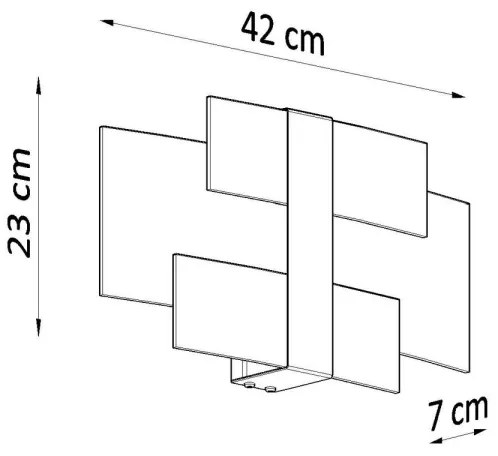 Aplică perete CELIA 2xG9/40W/230V crom/alb