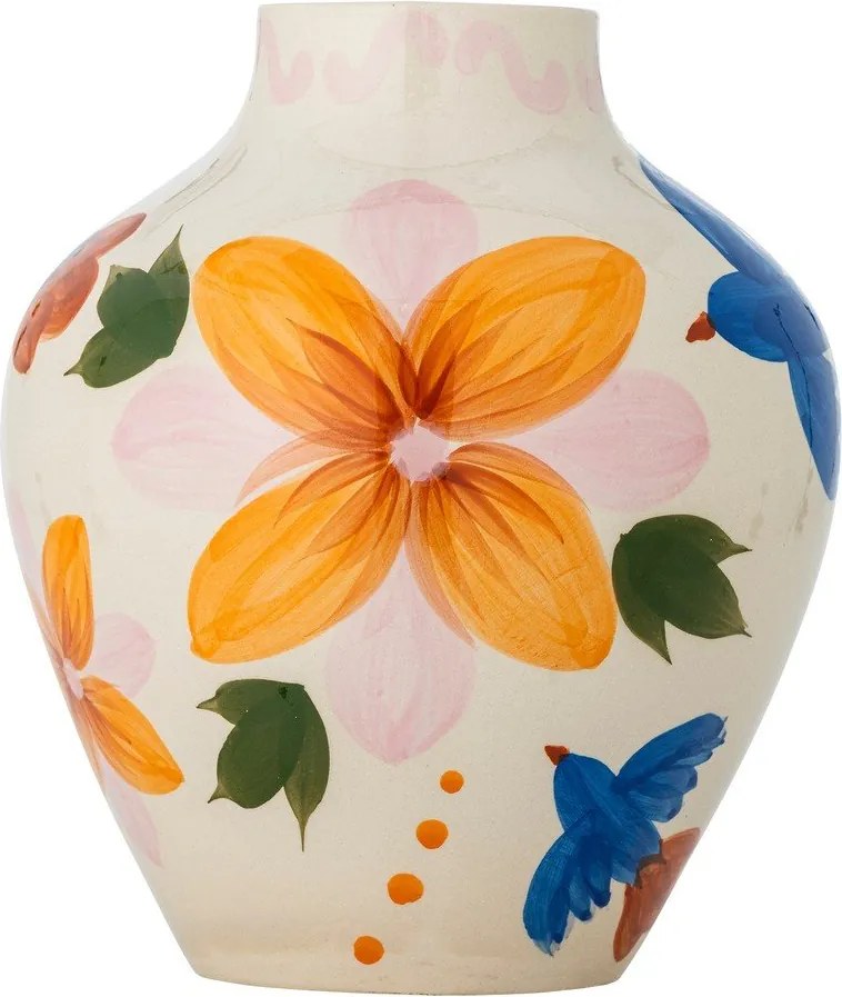 Vază din gresie pictată manual (înălțime 27 cm) Maricala – Bloomingville