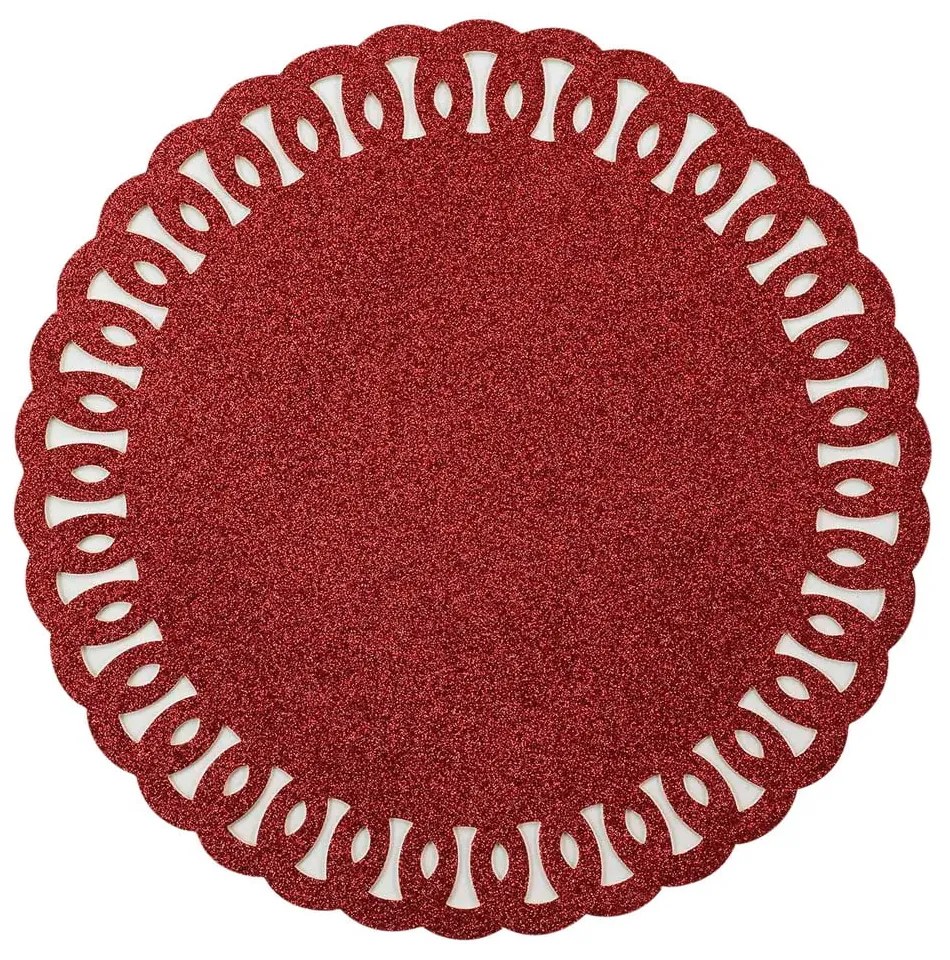 Suport pentru farfurii din plastic ø 38 cm Guirlande – douceur d'intérieur