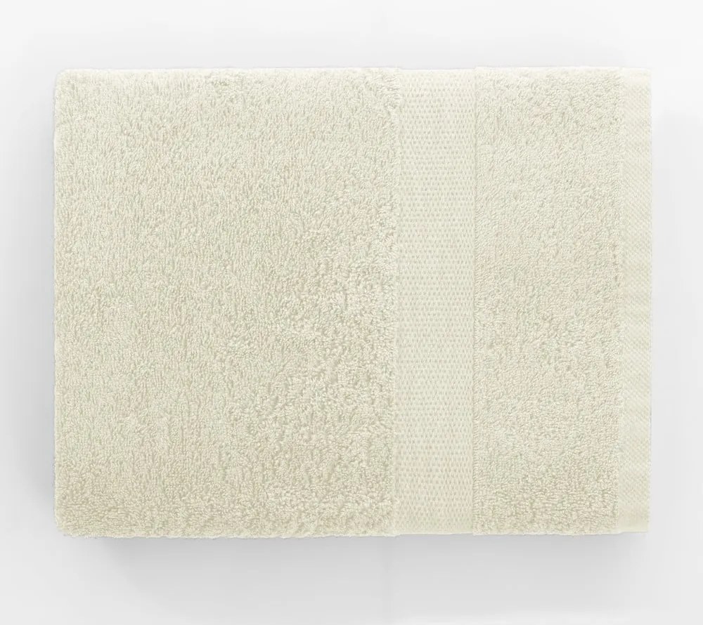 Prosop crem din bumbac din frotir 30x50 cm Marina – DecoKing