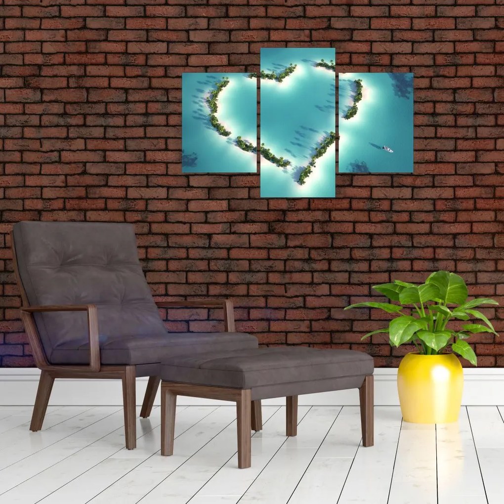 Tablou - Insulele inimii (90x60 cm)