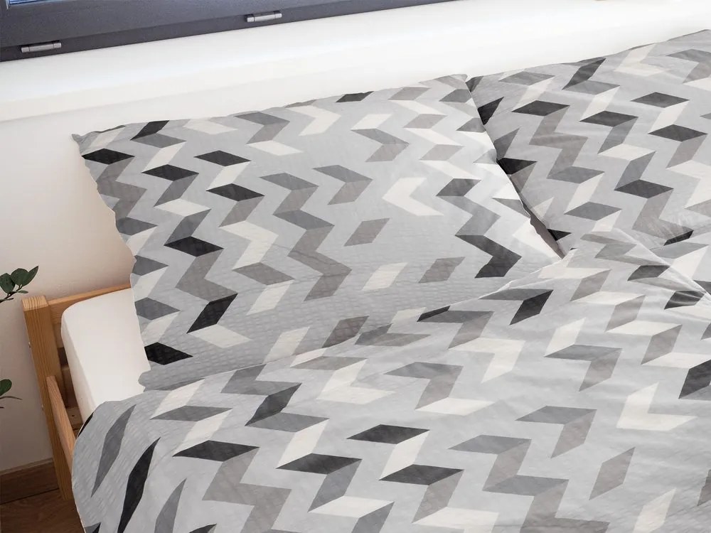 Lenjerie de pat creponată Săgeți