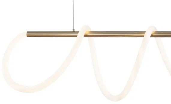 Lustră LED pe cablu Zuma Line 20006PM-GD BALBO LED/45W/230V 3000/4000/6000K