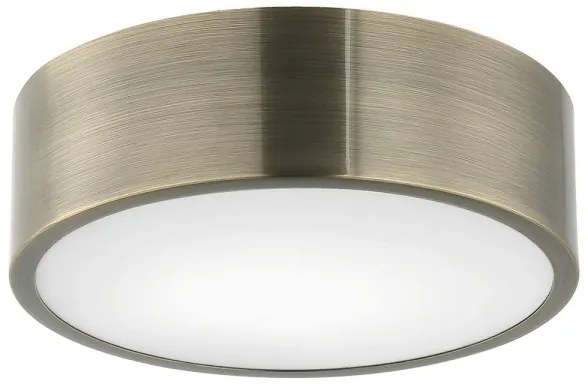 Plafonieră DANTE 1xE27/60W/230V d. 26 cm patină